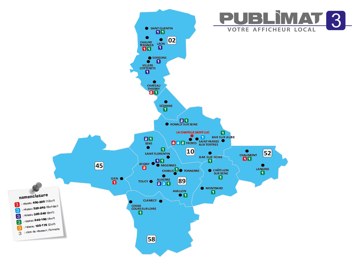 CARTOGRAPHIE PUBLIMAT 3